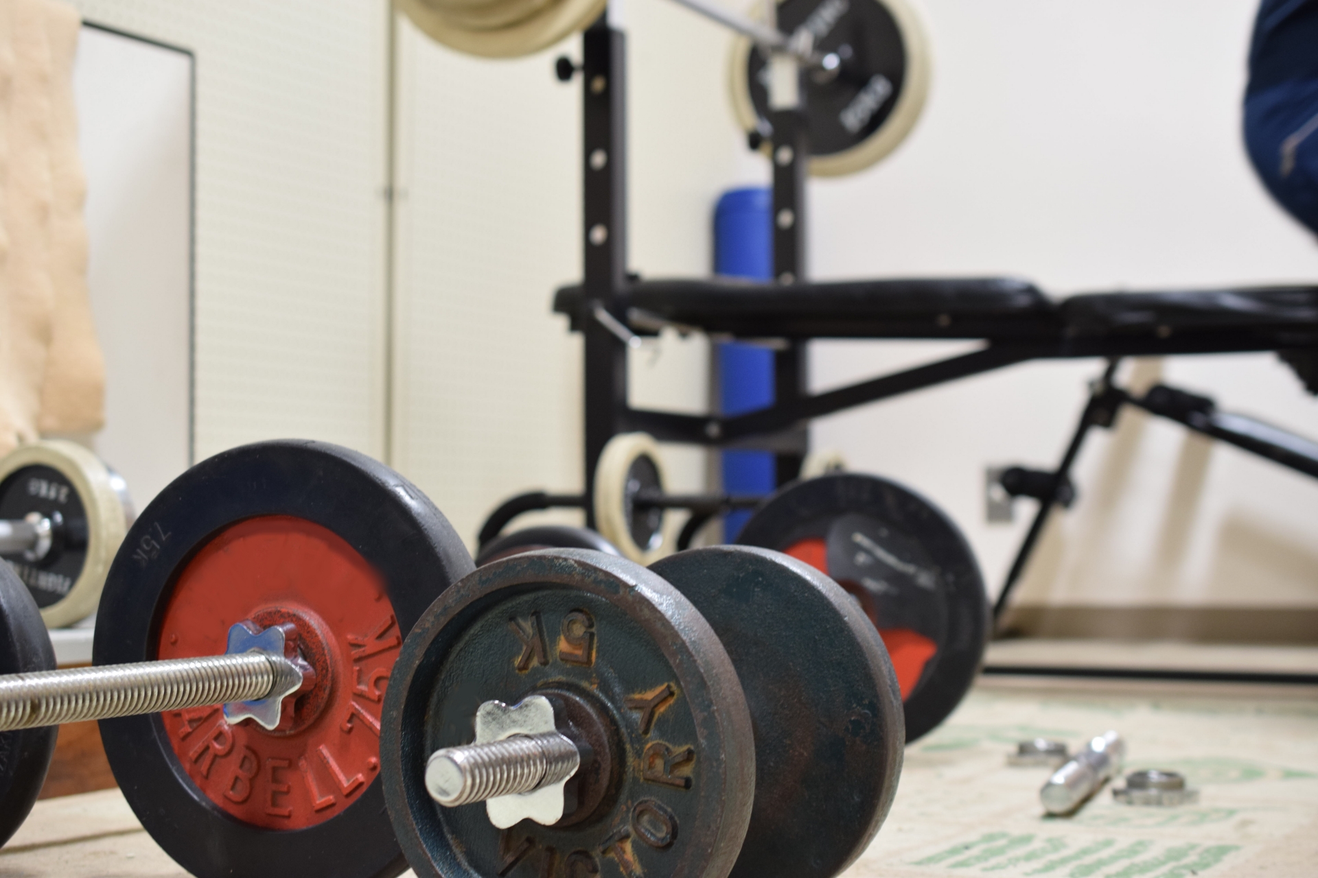 トレーニングジムの風景